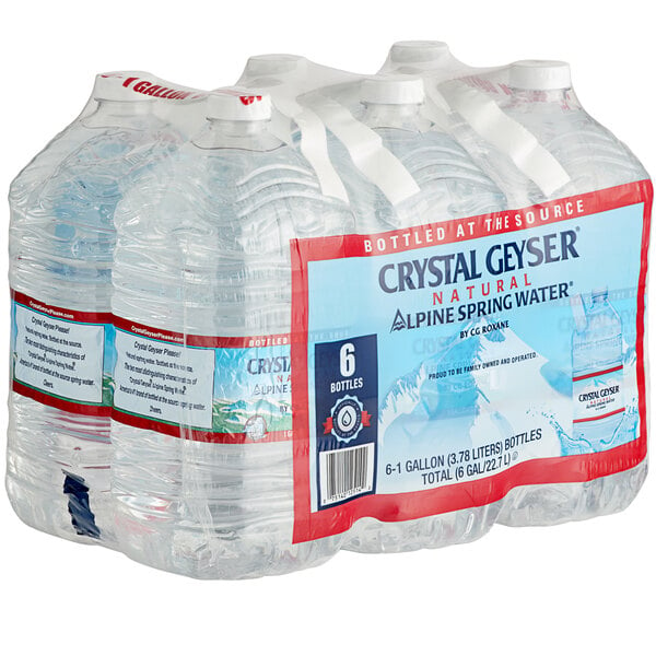 Crystal Geyser Crystal Geyser Natural Alpine Spring Water 1 gal. Bottle