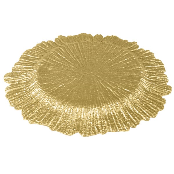 ChargeIt by Jay Reef Charger Plate Gold
