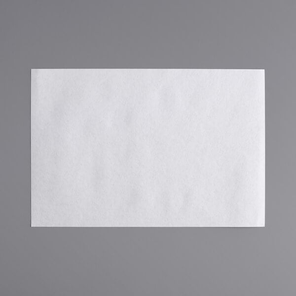 A white rectangular piece of paper.