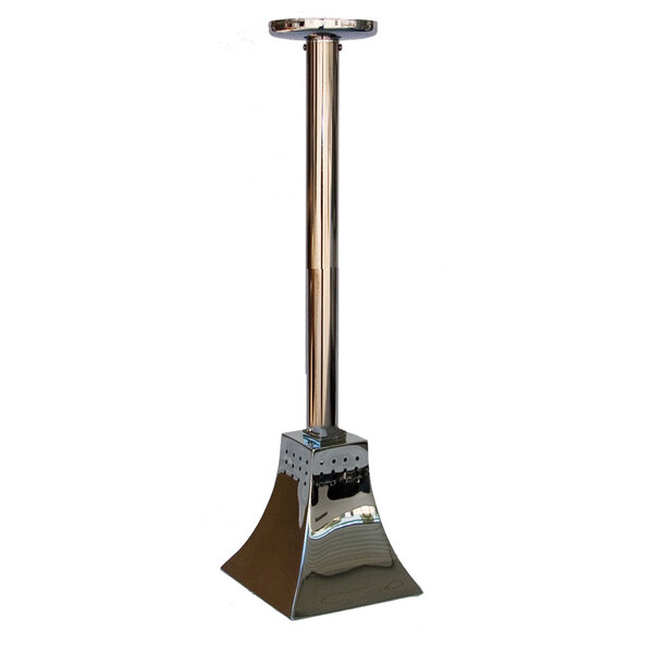 A silver metal Hanson Heat Lamp rigid ceiling mount.