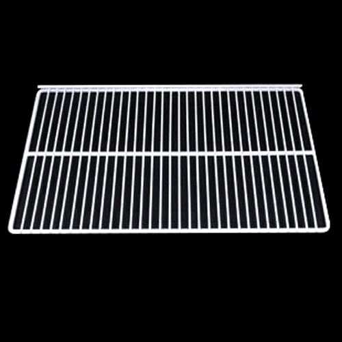 A white metal grate for a True merchandiser.