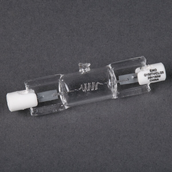 A close-up of a Cleveland halogen lamp.