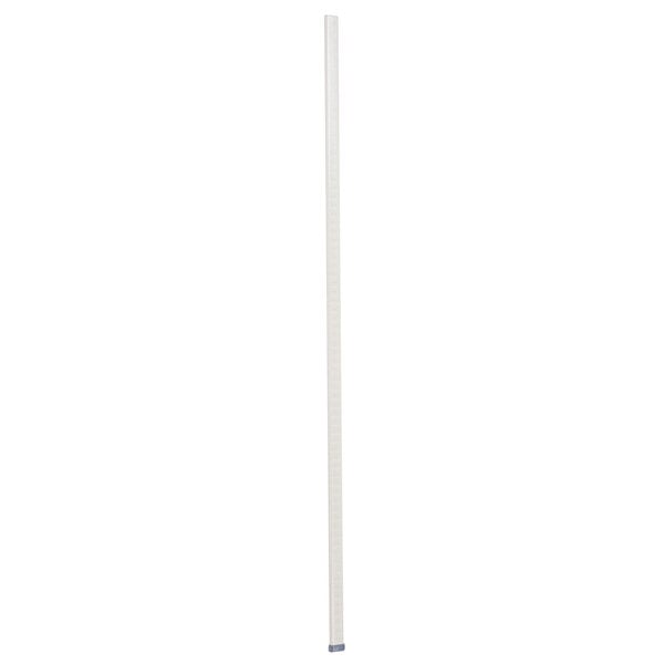 A long white metal pole.