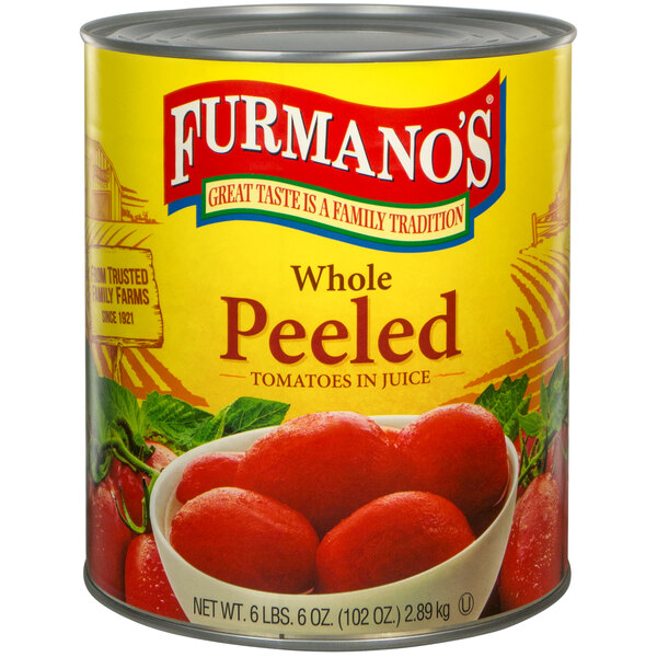 Furmano's 10 Can Whole Peeled Tomatoes