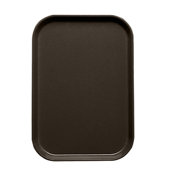 A Brazil brown rectangular Cambro tray insert.