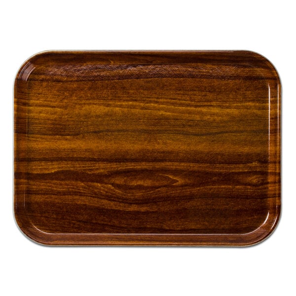 A rectangular Burma teak wood Cambro tray.