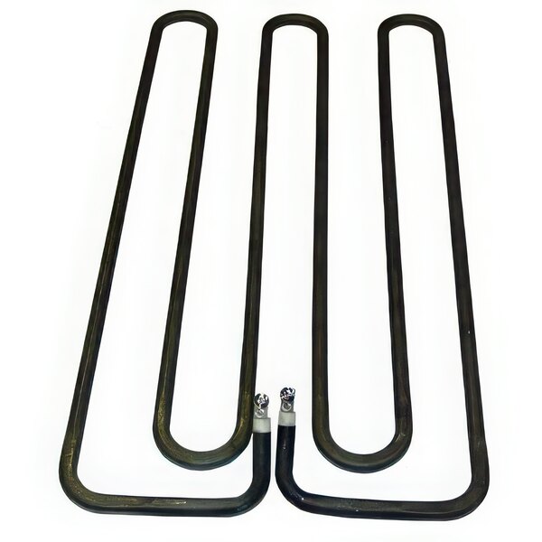 A group of four black AllPoints heating elements.
