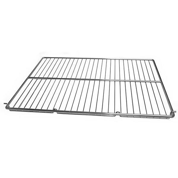 An AllPoints metal oven rack with a grid.