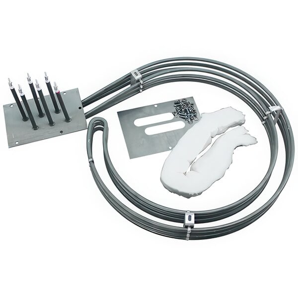 An AllPoints oven element assembly with a white cable and metal connector.