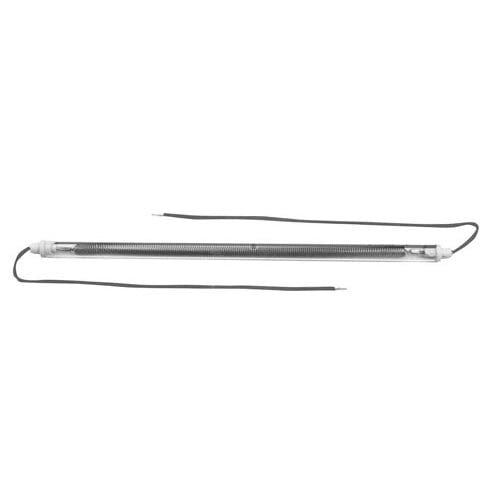 A close-up of a metal All Points quartz heating element.
