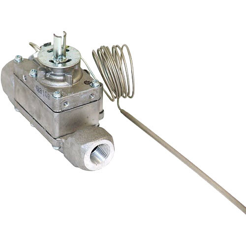 An All Points 46-1042 thermostat with a wire attached.