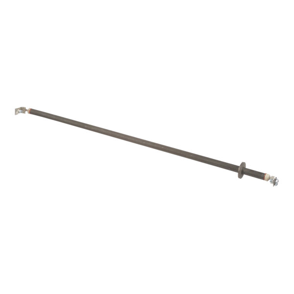 A long metal rod with screws on the ends.