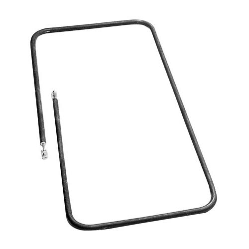 A rectangular black metal frame.