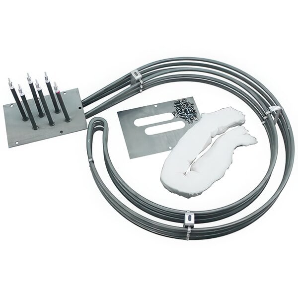 An AllPoints oven element assembly with a metal plate and white wires.