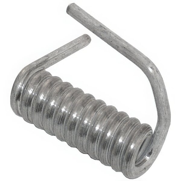 The AllPoints 26-2062 Lid Hinge Spring, a metal spring on a white background.