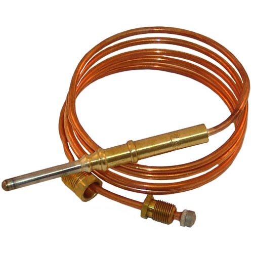 An All Points Baso thermocouple with a copper probe and gold wire.