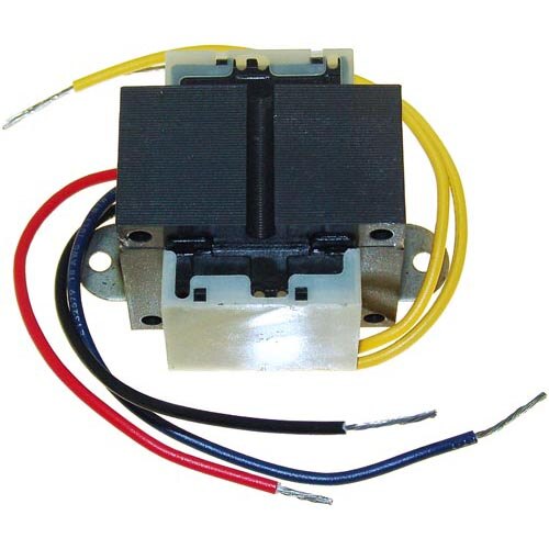 A close-up of the All Points 44-1392 Transformer with wires and a wire harness.