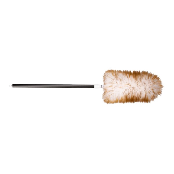 A lambswool duster with an extendable handle.