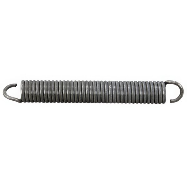 An AllPoints metal door spring with a hook.