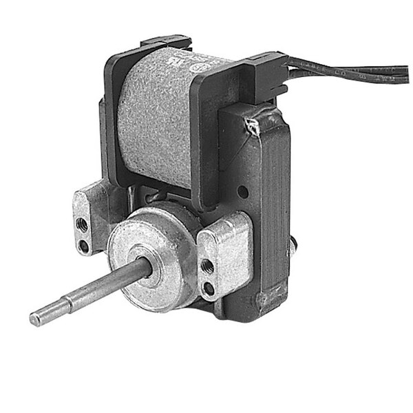 A close-up of an All Points electric fan motor.