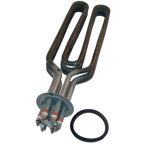 An All Points electric dishwasher heater with a gasket.