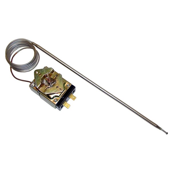 An All Points thermostat with a metal coil and a wire.