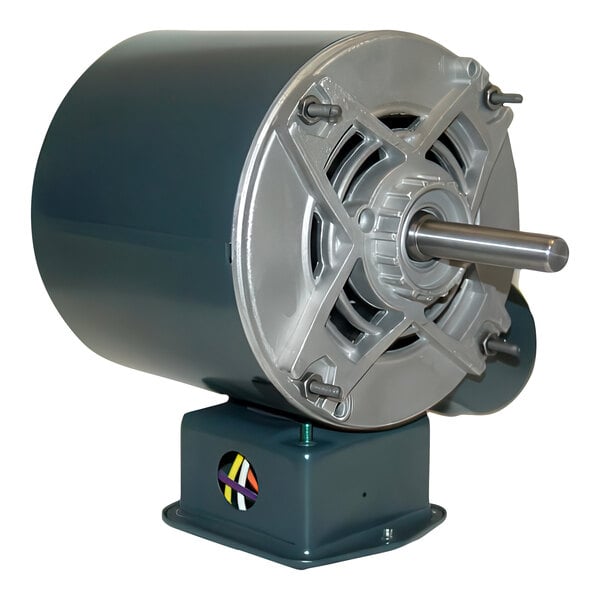 An AllPoints 1/4 hp blower motor with a metal housing.