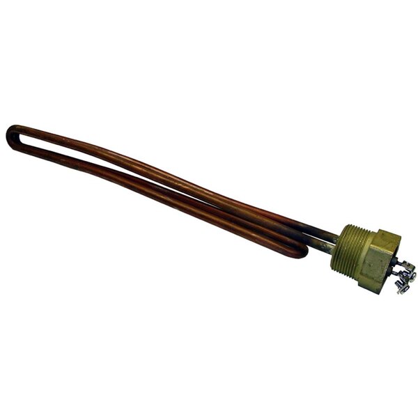 A All Points steamer element with a long metal rod and a screw.