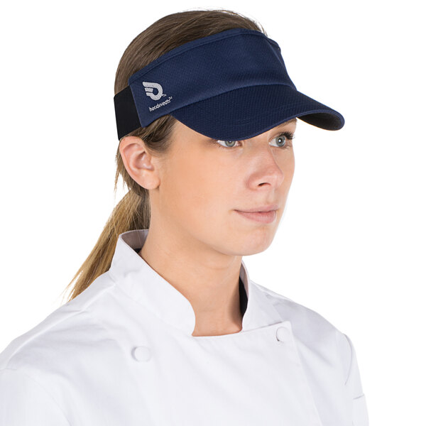 Headsweats Navy Blue Customizable CoolMax Visor