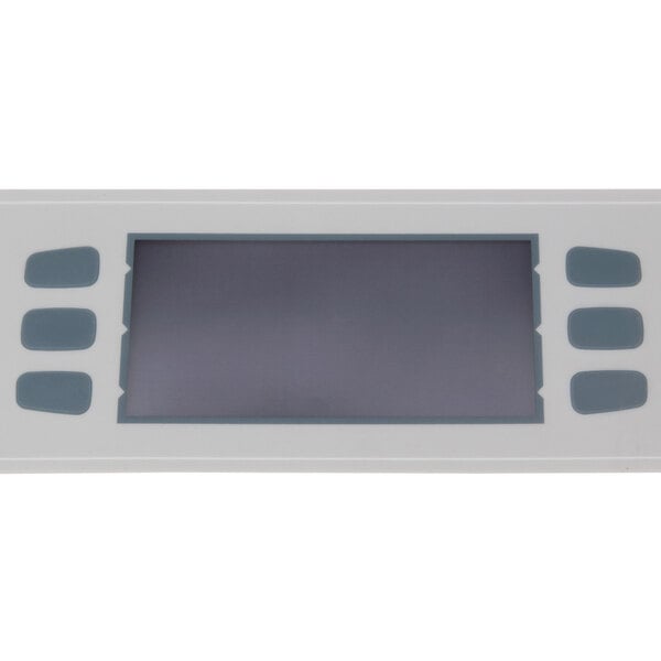 A white rectangular keypad for a TurboChef HHB series oven with a black screen.