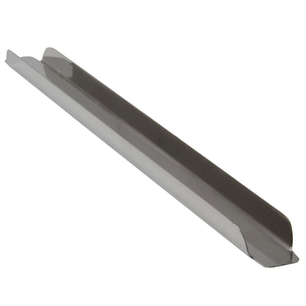 A stainless steel metal adapter bar with Nemco label.