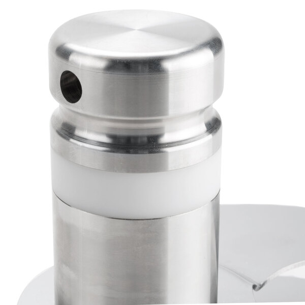 A close-up of a Robot Coupe Coarse Serrated S Blade.