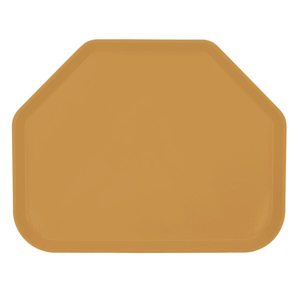 A brown rectangular Cambro tray.