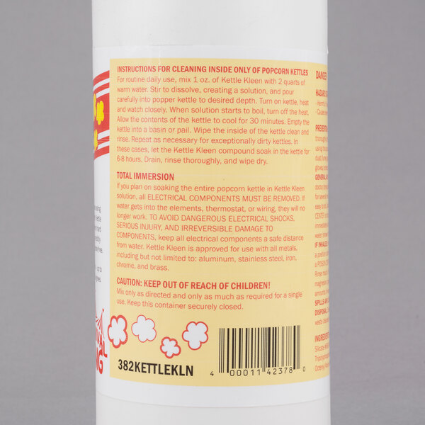 Carnival King 31 oz. Kettle Kleen Popcorn Kettle Cleaner