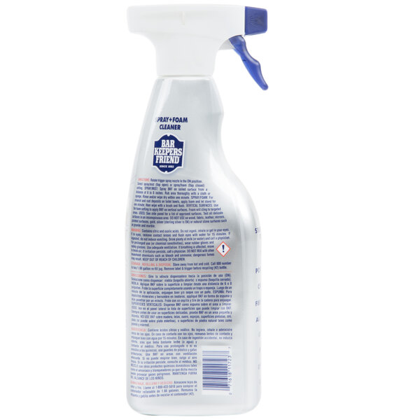 Bar Keepers Friend 11727 25 oz. All Purpose Spray Foam Cleaner