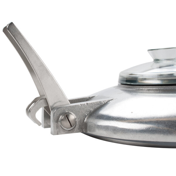 A Robot Coupe 59105 lid assembly with a handle.