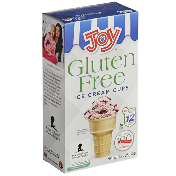 JOY Flat Bottom Gluten Free Cake Cone 12/Pack
