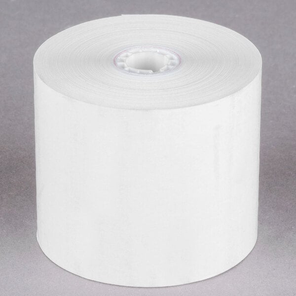 Point Plus 3 1/8 x 230' Thermal Cash Register POS Paper Roll Tape - 50/Case
