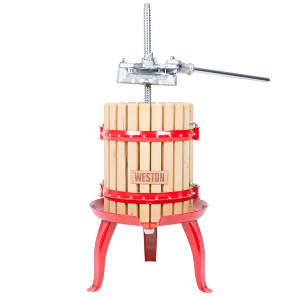 Weston Fruit and Wine Press Weston 050101 18 Qt. Roma Fruit Press