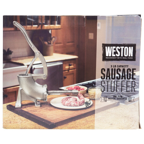 Weston 360003W 3 lb. Manual Sausage Stuffer