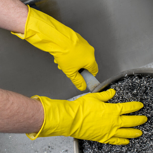 heavy duty rubber gloves dishwashing