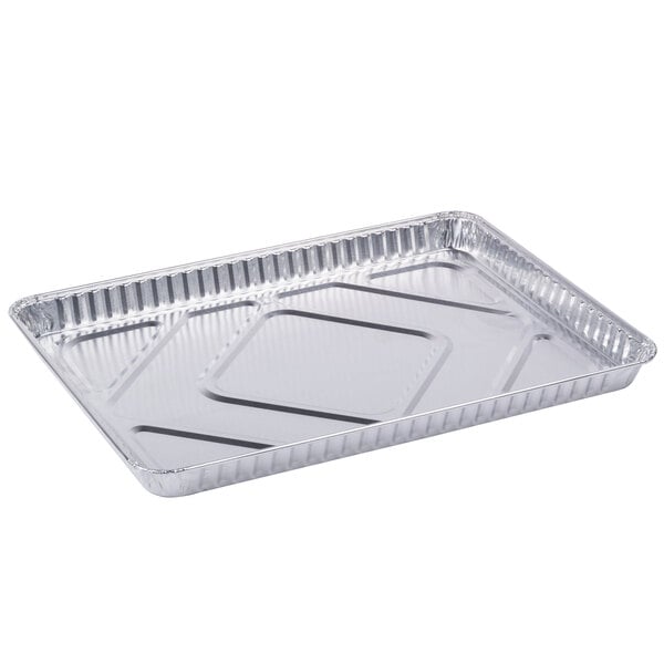 Disposable Baking Tin Full-Size Sheet Cake Aluminum Foil Pan Heavy Duty 25 Pans 
