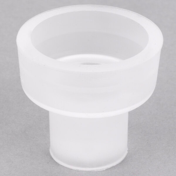 The Bunn faucet repair kit with a white plastic handle and a black end.