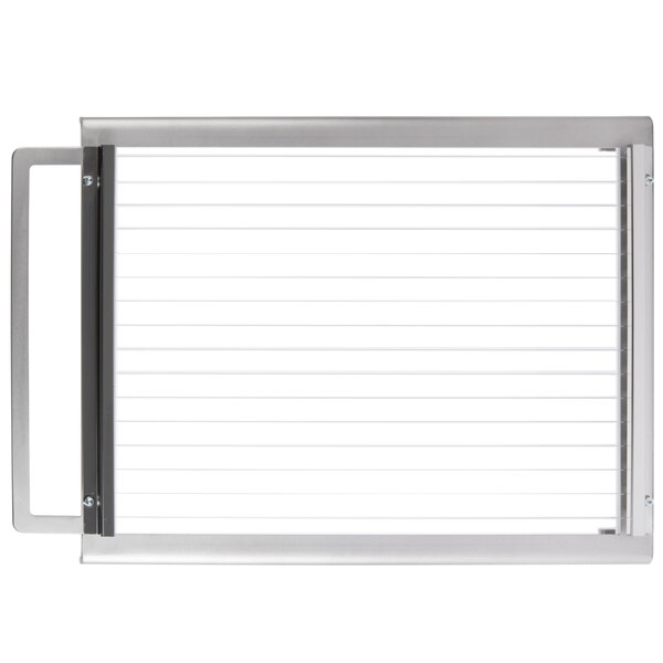 A white metal Martellato cutting arm.