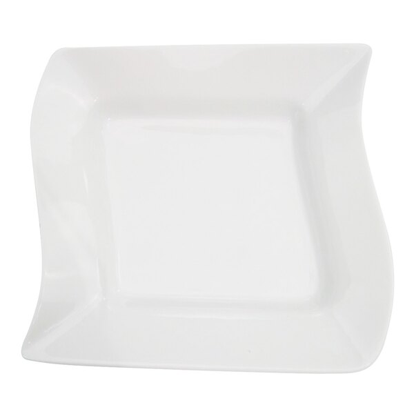 a white surface with a black and white background