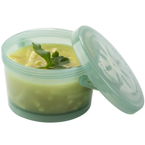Jade Eco-Takeouts 12 oz. Soup Container by G.E.T. - EC-07-1-JA