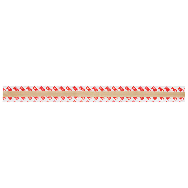 A red and white striped tape with "ARY VacMaster 979416" written on it.