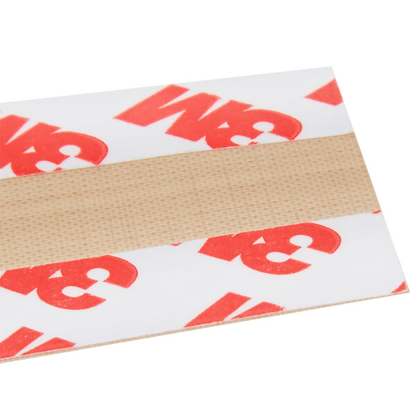 A close-up of white and red ARY VacMaster Seal Bar Tape with red lettering.