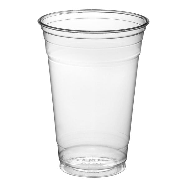 Solo Ultra Clear™ TP20 20 oz. Customizable Clear PET Plastic Cold Cup - 600/Case