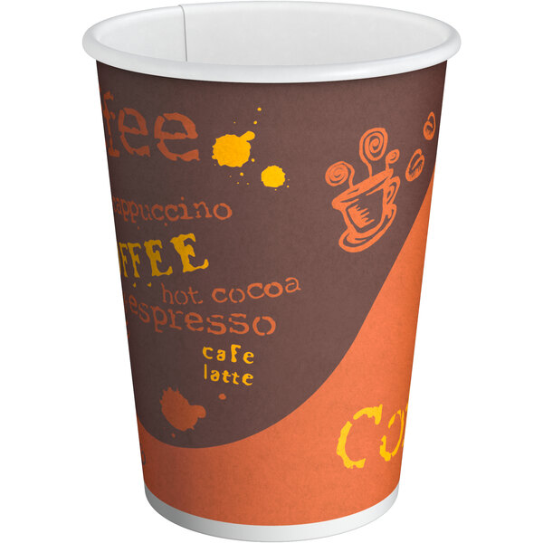 12oz Polystyrene Cups Takeaway/Cafe **choose qty with or without lids** 